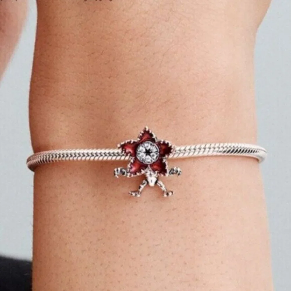 ✅Product Description ✔Pandora Stranger Things Moveable Demogorgon Charm|Pendant
